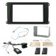 Porsche Cayenne 957 2007-09 Double Din Fascia Panel Car Stereo Fitting Kit