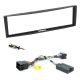 Renault Clio Modus Single Din Fascia Steering Controls Car Stereo Fitting Kit