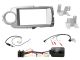 Double Din Fascia Steering Control Car Stereo Fitting Kit for Toyota Yaris 2012-2015 