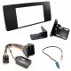 BMW X5 99-06 Double Din Fascia Panel Steering Control Car Stereo Fitting Kit