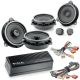 Focal Inside Car Audio Upgrade 2 Way Component and Coaxial Speaker plus Amplifier Package for Toyota Vehicles
