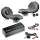 FOCAL INSIDE POWERED 6.0 Ford Car Audio Upgrade 2 Way Component and Coaxial Speaker plus Amplifier Package