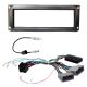 Chrysler Single Din Fascia Panel Steering Wheel Control Car Stereo Fitting Kit