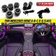 Mercedes W205 W206 W247 W253 W213 W177 W464 2015-2022 Air Vent Ambient LED Light For Front & Rear AC Vent Trim