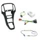 Vauxhall Astra J Car Stereo Fitting Kit Facia Panel And Steering Control - Black