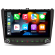 PEP12ISL Android 10.1'' Large IPS Screen Car Stereo Multimedia Player with Built-in CarPlay Custom Fit for Lexus IS250 / IS300 / IS350 (2006-2012)