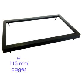 Double Din Car Stereo Trim Panel for 113mm cages