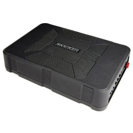 Kicker 150W HideAway Active 8 Inch Subwoofer Amplified Box for Car Van Minibus