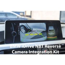 Front and Rear Camera Integration Kit for BMW 1, 2, 3, 4, 5, 6, 7, i3, i8, X3, X4, X5, X6 Series with iDrive NBT System