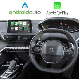 Wireless Apple CarPlay Android Auto for Peugeot Vehicles with Connect Nav 7" (NAC low & NAC high)