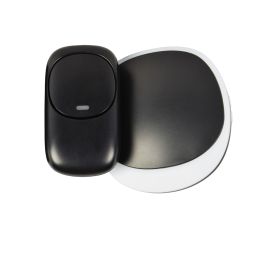 Wire-Free Plug In Doorbell with LED Light Alert