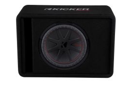 Kicker 48VCWR122 1000W Peak (500W RMS) 12” CompR Series Single Vented Subwoofer Enclosure