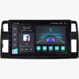  10.2" Android Carplay Radio Multimedia Player with USB, AUX, Navigation GPS Stereo For Toyota Previa 3 III XR50 Estima 2006 - 2019 Black Frame