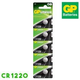 CR1220 3V Lithium Cell Button Batteries for Watches Car Keys Alarm Remote Fob