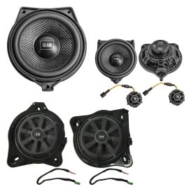 SFK-MB01 BLAM Audio Upgrade Custom Package With 2-Way Component Woofers, 1 Centre Speaker And Subwoofers for Mercedes C, E, S, GLC-Class