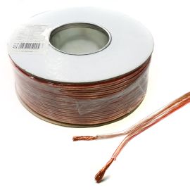 Quality Flexible Car HiFi Home Audio Speaker Cable Wire - 100m Roll Reel