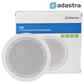 Full Range Stereo Ceiling Dual Voice Coil Speaker Loudspeaker 6.5" 100W