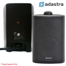 3" 60W Black Background Outdoor Speaker Wall Corner Mount Bookshelf - 100V/8OHM