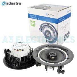 Bluetooth 6.5" Ceiling Speakers Kit with Active Amplifier - 12v