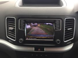 Front & Reverse Camera Integration Kit for VW Transporter / Caddy / Sharan with  7" touch screen display