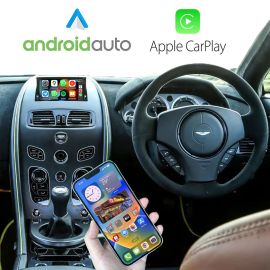 Wireless Apple CarPlay Android Auto Interface For Aston Martin Vantage/DB9/Rapide/Vanquish 2012-2017 with Waterfall Dashboard