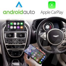 Wireless Apple CarPlay Android Auto Interface for Aston Martin V8 Vantage/DB11/DBS 2016-2020