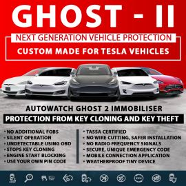 Autowatch GHOST 2 Immobiliser Tesla Tassa Approved Key Clone Theft Protection