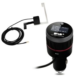 FM Transmitter Universal DAB+ Tuner In Car Digital Radio & USB Phone Charger