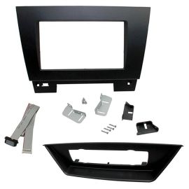 CT23BM12 BMW X1 E84 2009-15 Double Din Car Stereo Fascia Panel + Relocation Kit