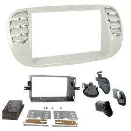 CT23FT14 Double Din Radios Car Stereo Surround Facia For Fiat 500 2008-15