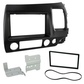 CT23HD09 Double Din Stereo Fascia Panel For Honda Civic Hybrid 2006-11
