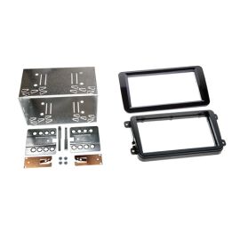 CT23VW09 VW EOS Caddy Sharan Golf Double Din Car Fascia Trim