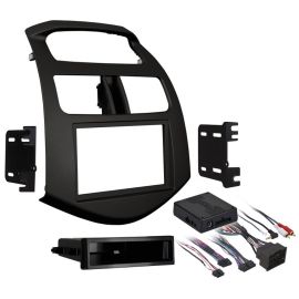 CT24CV09 Chevrolet Spark Single / Double Din Car Stereo Facia Radio Panel