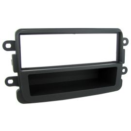 CT24DC02 Dacia Duster Sandero Logan Single Din Car Stereo Fascia Adaptor