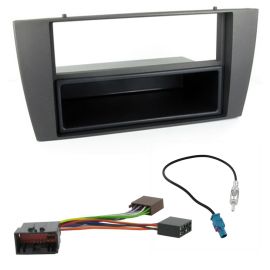Jaguar S X Type Single Double Din Fascia ISO Wiring Lead Car Stereo Fitting Kit