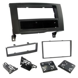 CT24MB19 Mercedes SLK 04-10 R171 Single / Double Din Car Stereo Fascia Multi Kit