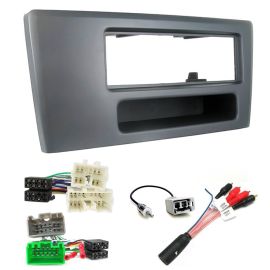 Volvo S60 S70 V70 Fascia ISO Wiring Car Stereo Fitting Kit w/ Amp Bypass Lead