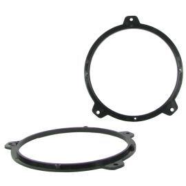 CT25BM06 Front Door Rear Shelf 165mm 6.5" Car Speaker Adaptors For BMW 3 Series E46 