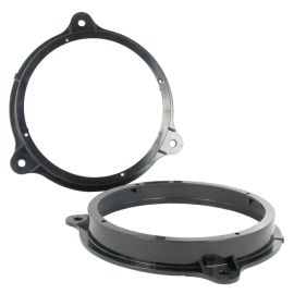Car Speaker Adaptors Compatible For Nissan - Front or Rear Doors - (165mm 16.5cm 6.5")