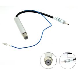 CT27AA08 VAG 98-03 Car Aerial Antenna ISO to DIN Adaptor