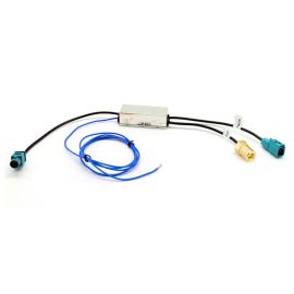 Fakra to SMB Car DAB+ Radio Aerial Splitter for Pioneer Kenwood Sony Car Stereo