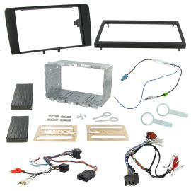 Audi A3 Double Din Facia Steering Stalk Adaptor Car Stereo Fitting Kit