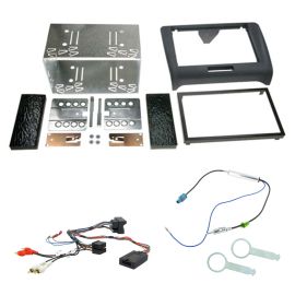 Audi TT Double Din Facia Panel Adaptor Car Stereo Fitting Kit + Steering Control