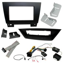 BMW X1 E84 2009-15 Double Din Car Stereo Fascia Fitting Kit + Relocation Panel