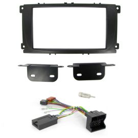 Ford Double Din Facia Panel Car Stereo Fitting Kit w/ Steering Control Interface