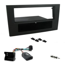 Ford Mondeo Single Din Car Stereo Fascia Panel Fitting Kit w/ Steering Controls