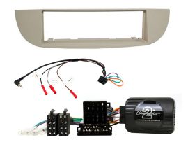 CTKFT26 Single Din Car Stereo Fascia Fitting Kit for Fiat 500 Type 312 (2007 - 2015)