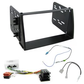 Kia Soul Double Din Fascia Steering Control Car Stereo Fitting Kit For Amplified
