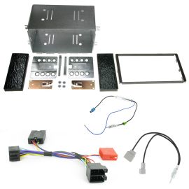 Kia Magentis 06-10 Double Din Fascia w/ Steering Control Car Stereo Fitting Kit