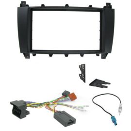 Mercedes C Class 2004-2007 Double Din Fascia Panel Car Stereo Fitting Kit